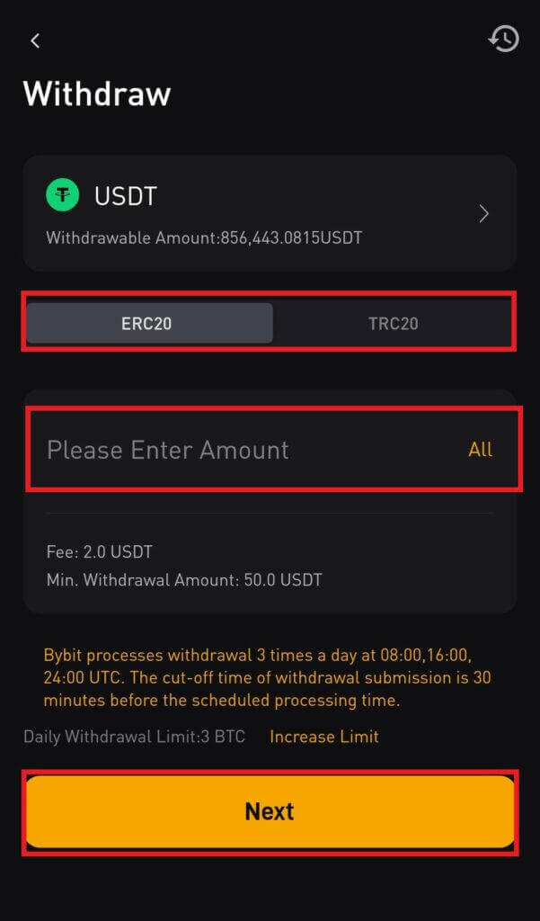 Как снять и внести депозит на Bybit Как снять и внести депозит на Bybit