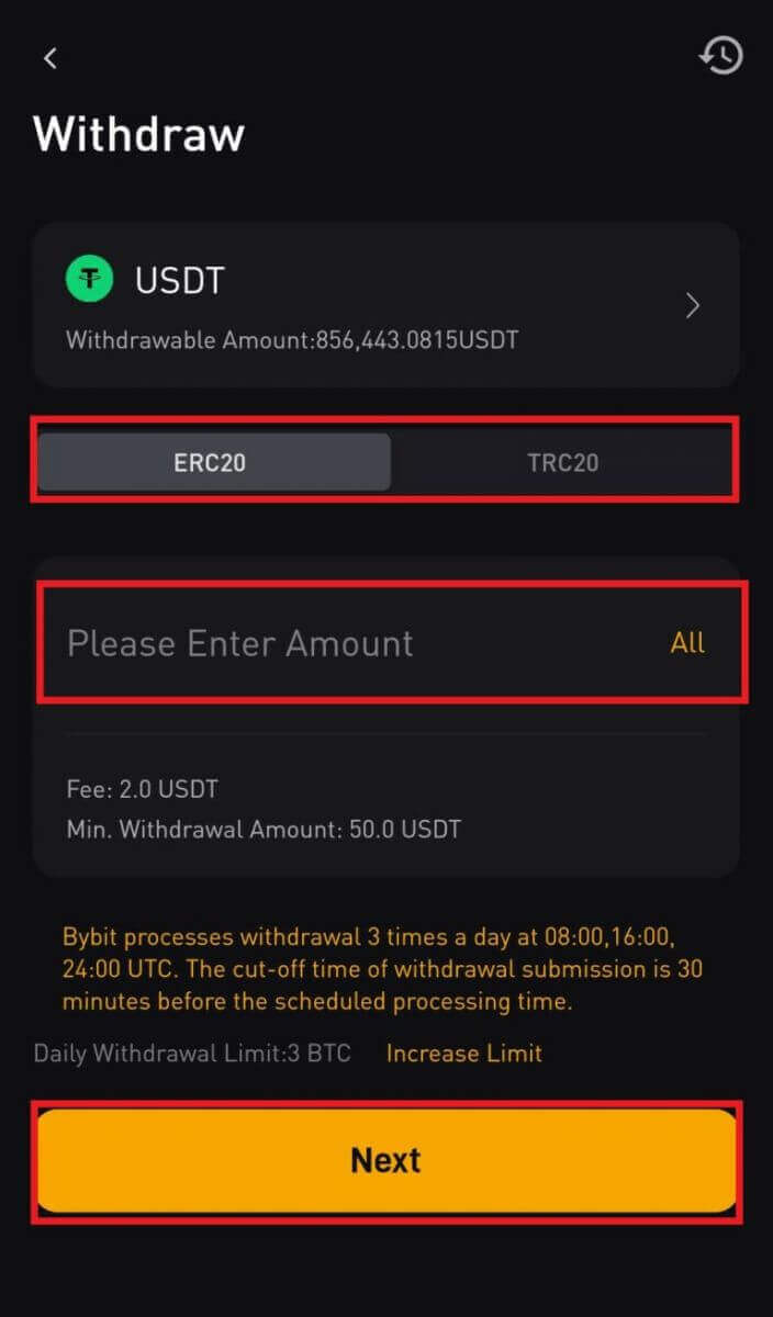 Как снять и внести депозит на Bybit Как снять и внести депозит на Bybit