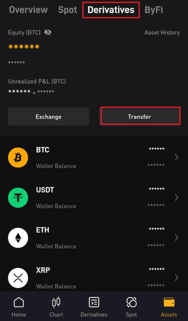 Как снять и внести депозит на Bybit Как снять и внести депозит на Bybit